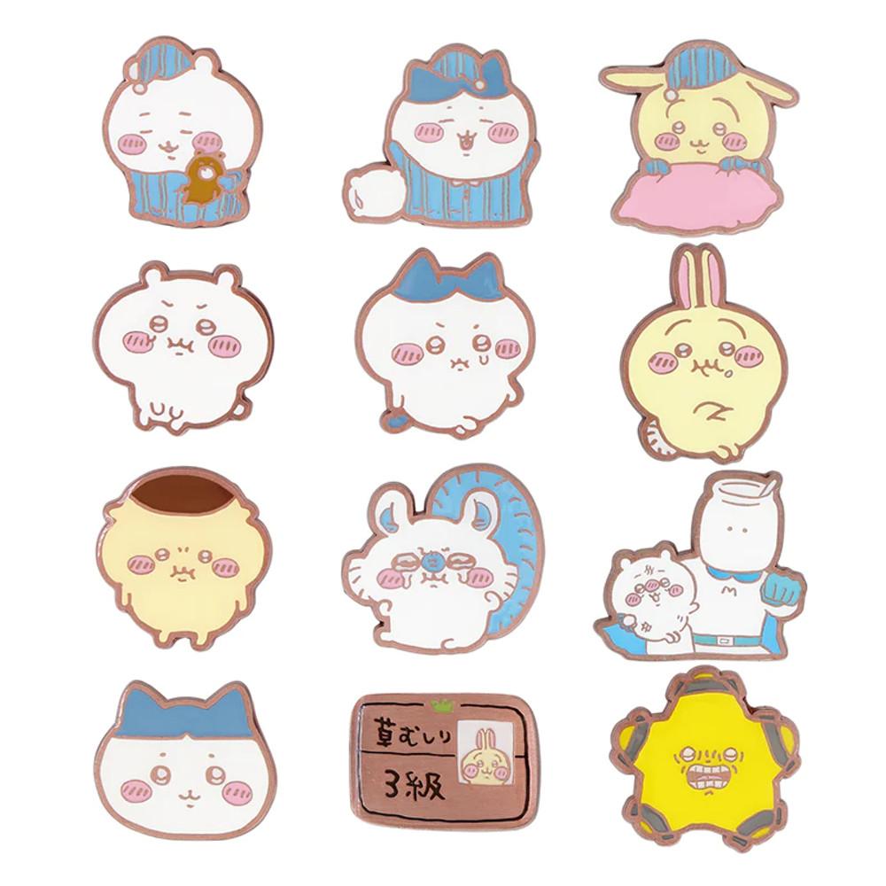 나가노 농담곰 치이카와 핀 뱃지 컬렉션2 12종