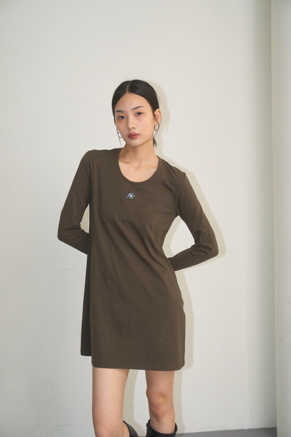 Slimmy Mini Dress / Darkgray