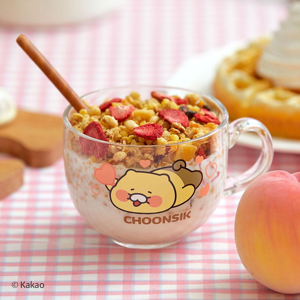 [단독] "달콤한 선물" 춘식이 대용량 시리얼 글라스 요거트볼