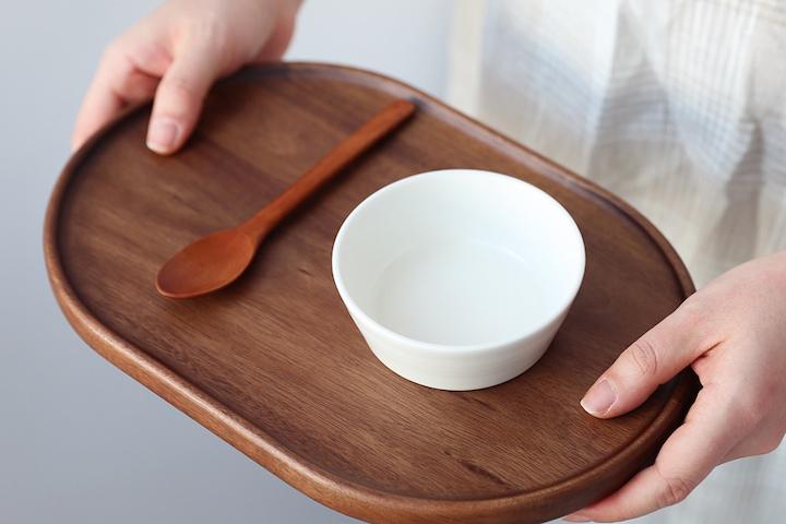 [리퍼] 핸드메이드 원목 타원 우드 트레이 S/M/L 사이즈