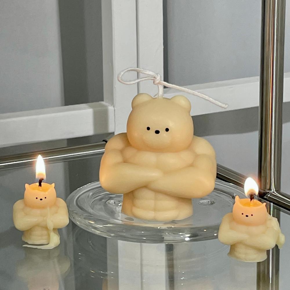 마동곰 캔들 헬스 선물 커플 바디프로필 양초
