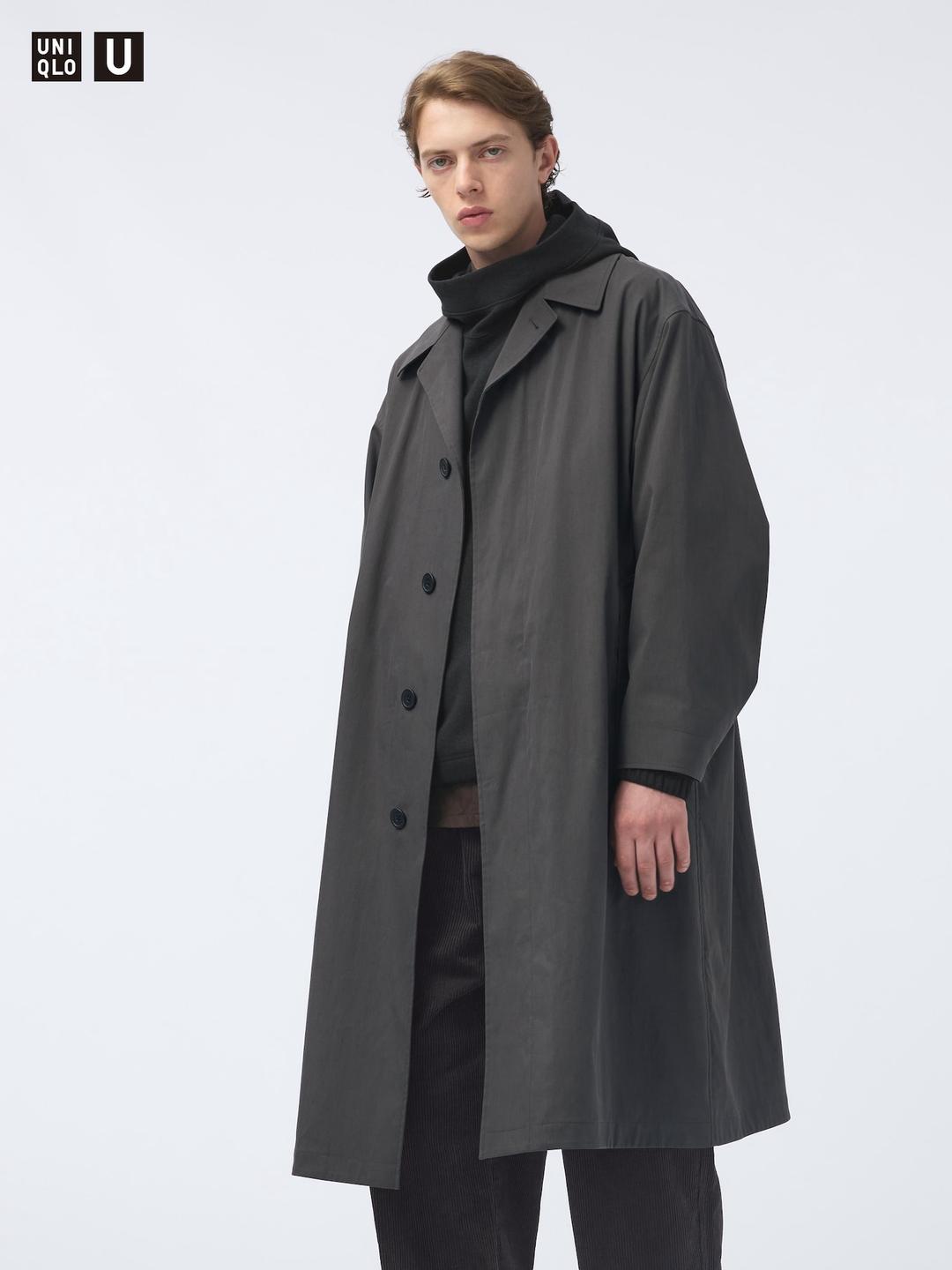 오버사이즈싱글브레스트코트