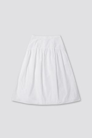 [Archivepke x Ribbonbit] Sway long skirt(White)