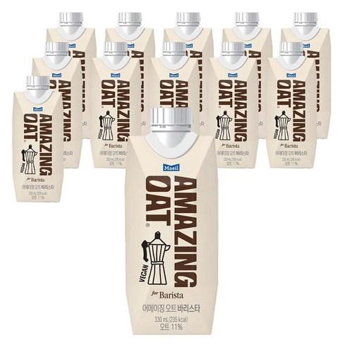 어메이징오트 바리스타, 330ml, 12개 - 두유 | 쿠팡