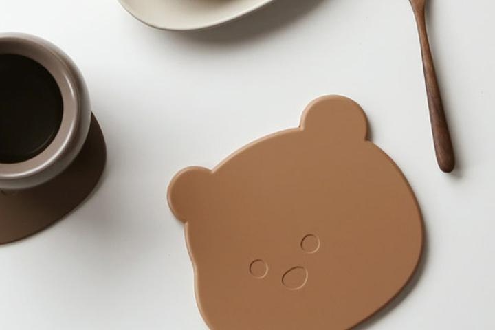 테디 실리콘 냄비받침 3color