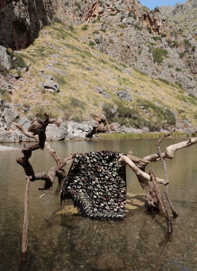 [Sarong] JEJU Sanbangsan - Black