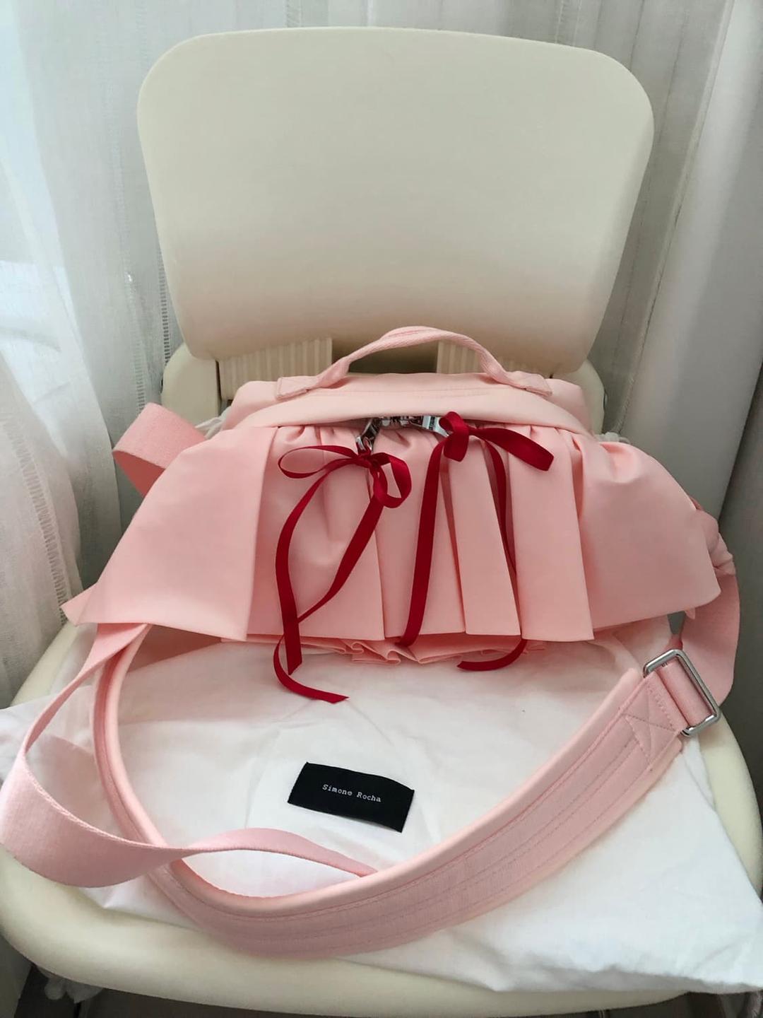 Simone rocha 시몬로샤 러플 리본백 | 후루츠패밀리