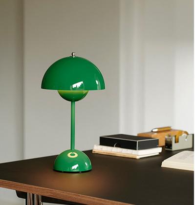 플라워팟 포터블 조명 시그널 그린 앤트레디션 &Tradition Flowerpot Portable VP9 Signal Green