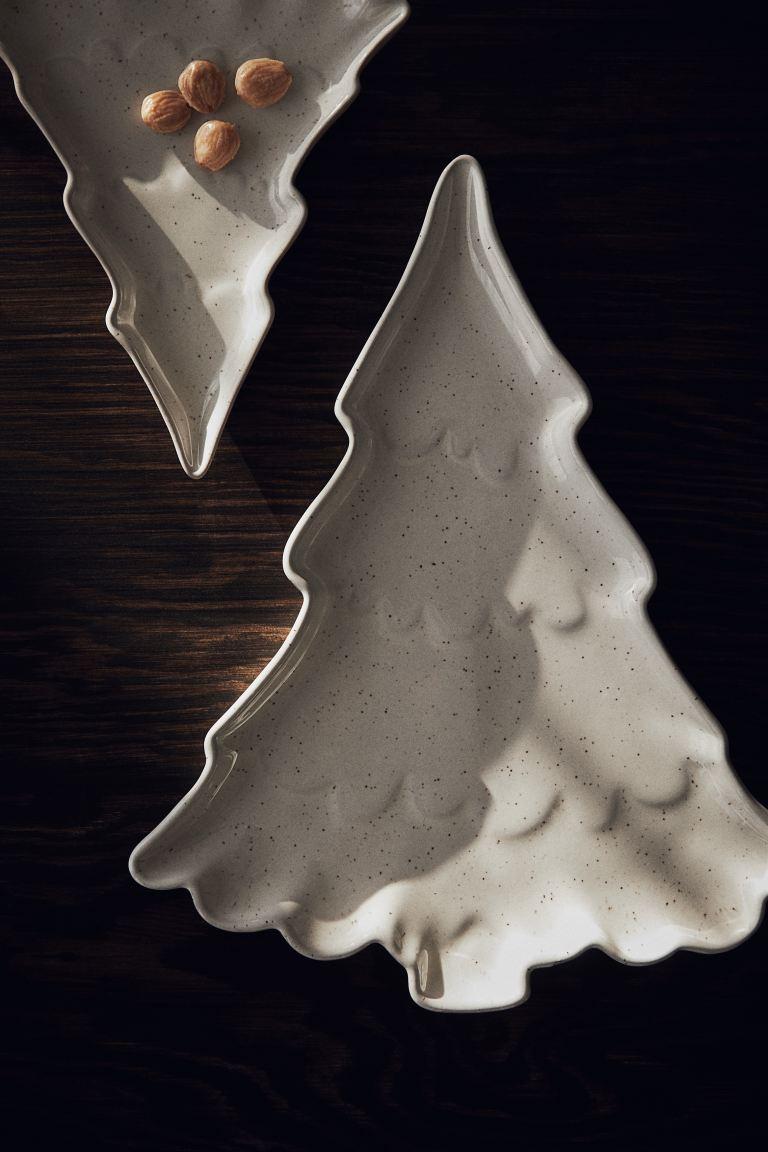 대형 스톤웨어 서빙 플레이트