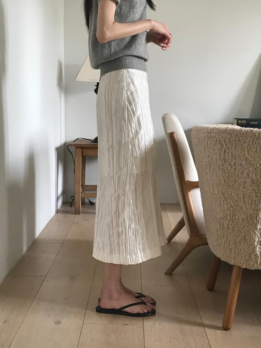 [주문폭주] [크림 2차 리오더] 베뉴 스커트 (2color)