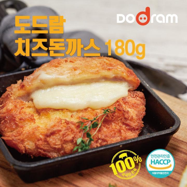 도드람 치즈돈까스 180g [900g(180g*5) X 4 팩]