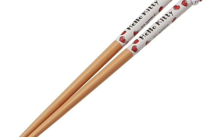 헬로키티 마스코트 나무 젓가락 16.5CM