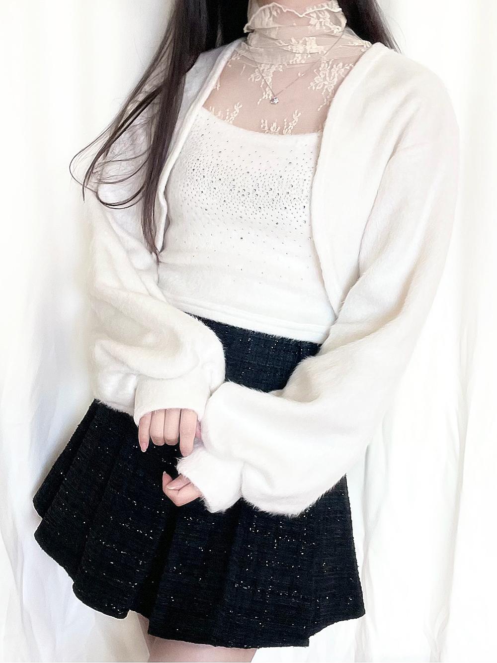 Mokoring Angora Holiday SET (White)