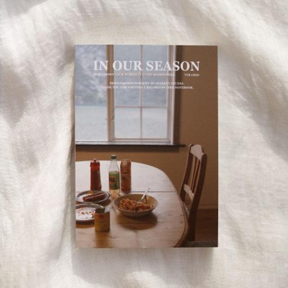 [텐바이텐]season notebook-morning meal (모눈노트)