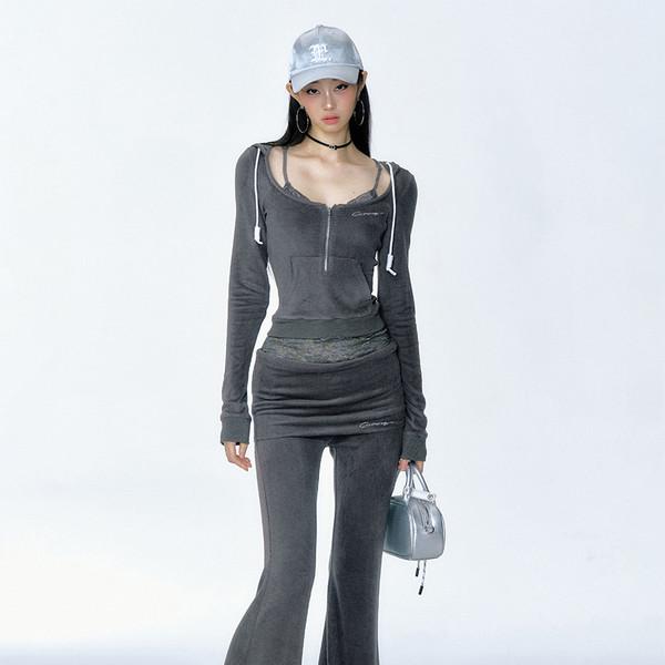 Lace And Strap Hoodie Training Set