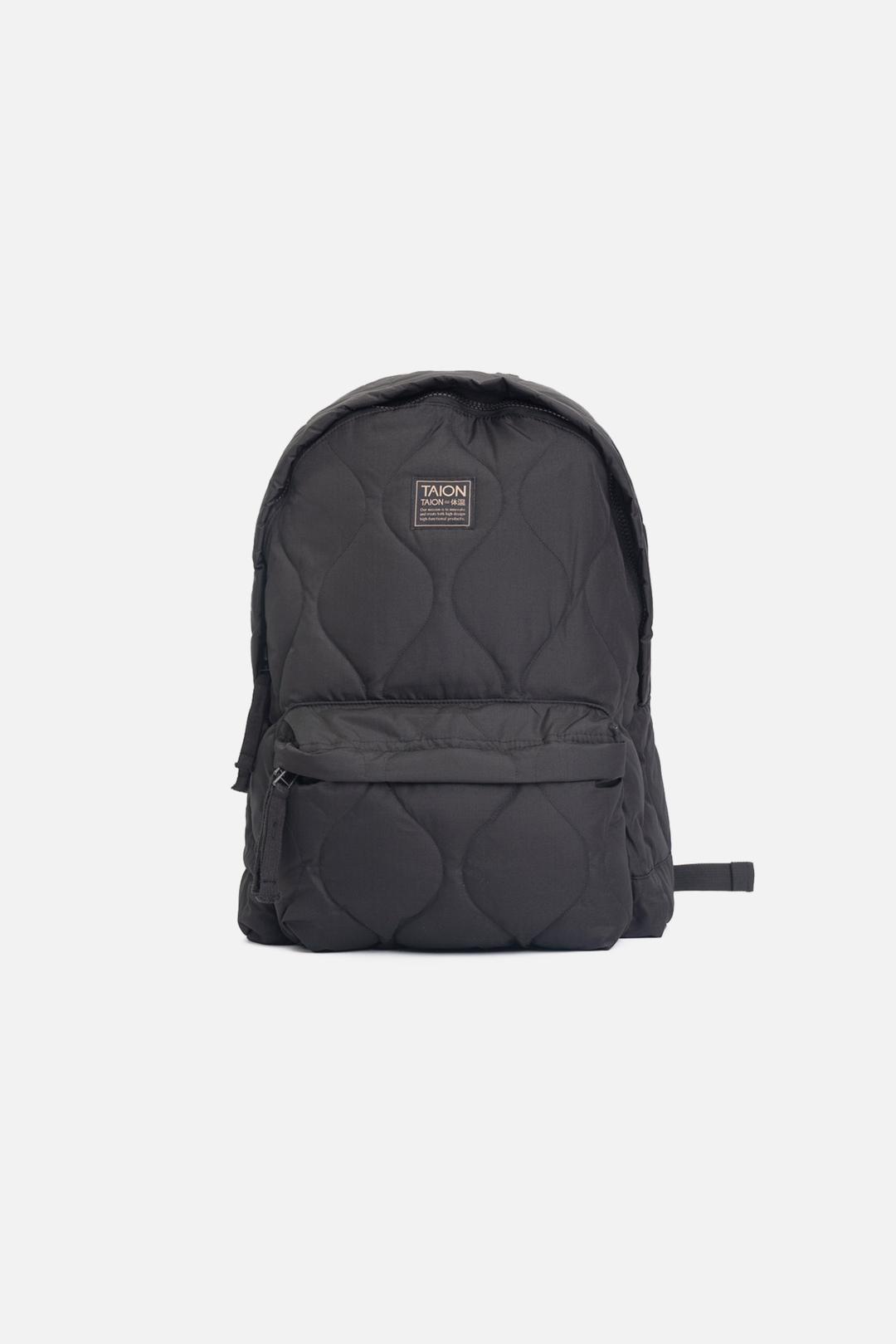 TAION Military Down Back Pack "Black\" 타이온 밀리터리 다운 백팩 \"블랙\"