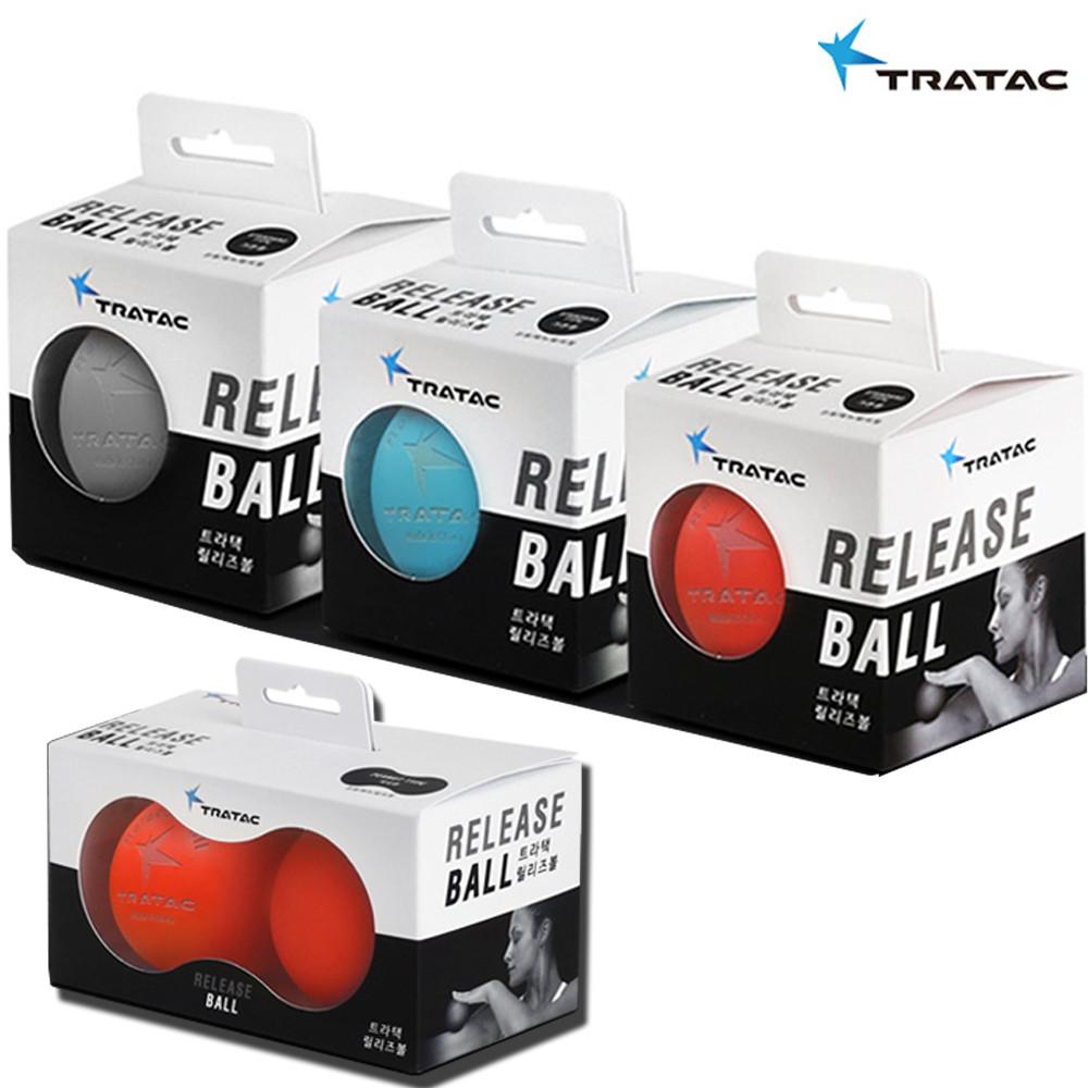 트라택 마사지볼  천연고무 라크로스볼 피넛볼 릴리즈볼