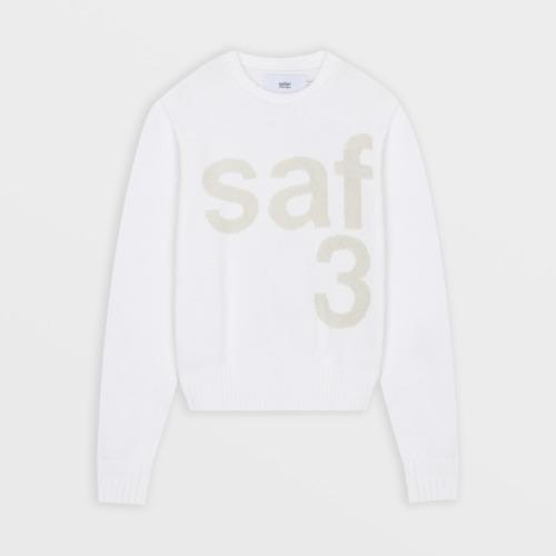 1/2 Basic Safari Knit (White)