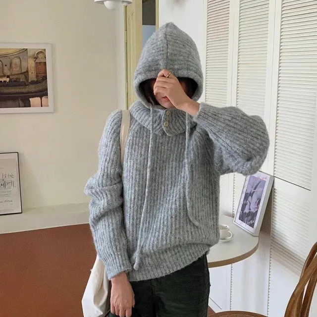 [바라클라바SET/울함유] 바라클라바 니트 (4color)