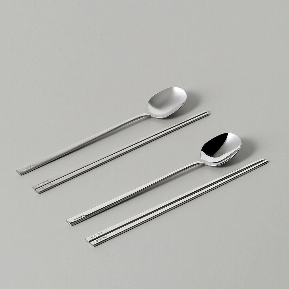 수저세트 1벌 유광/무광 2types