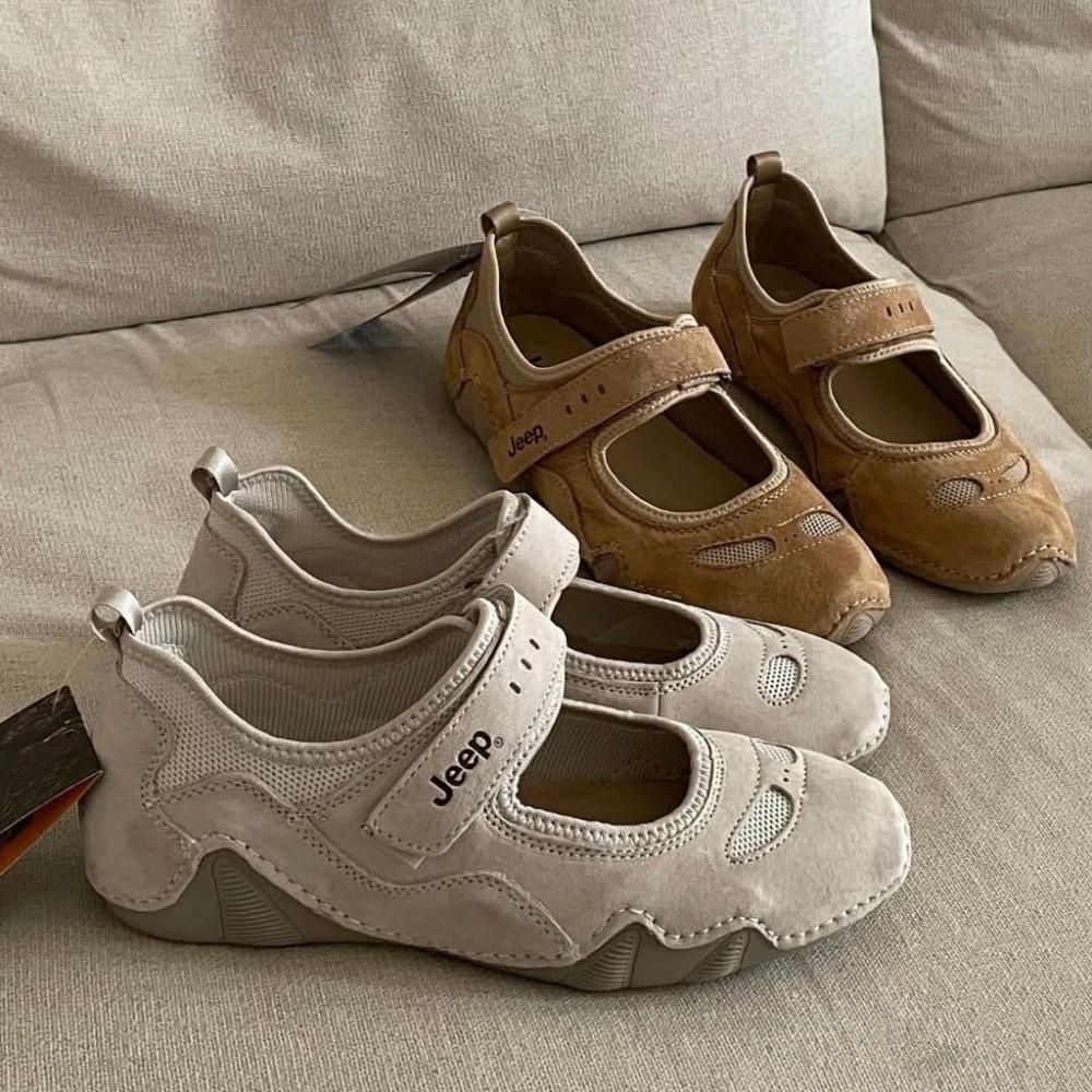 지프 JEEP 메리제인 여성 펌프스 스트랩 샌들 2color