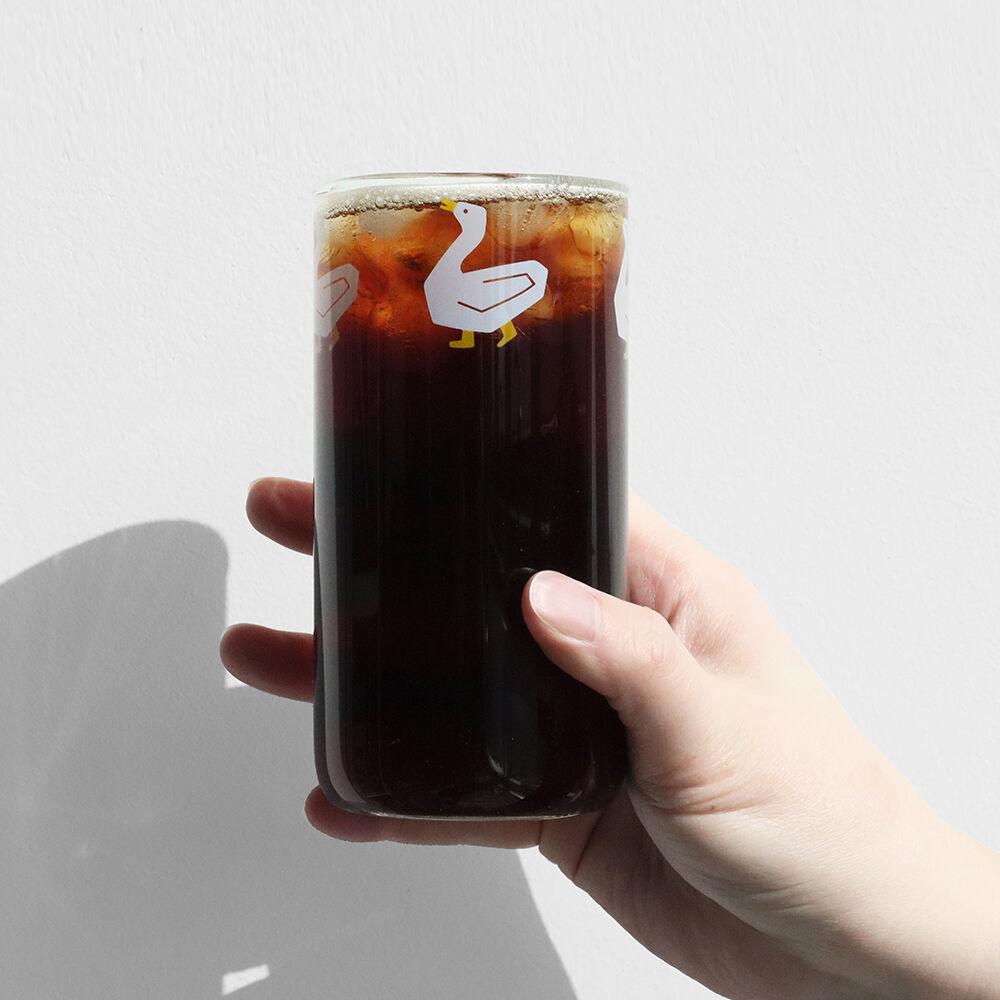 꽥꽥 내열 글라스컵