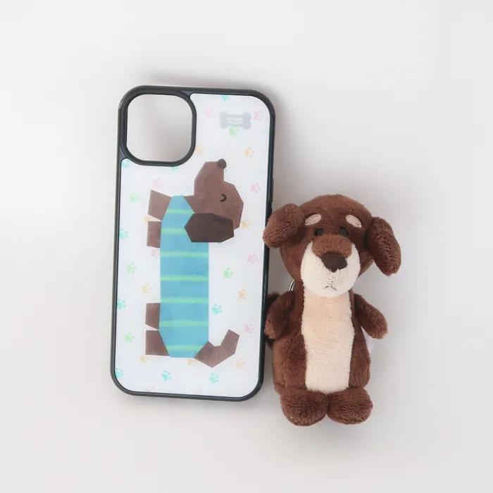 PUPPY WHITE case (glass bumper)
