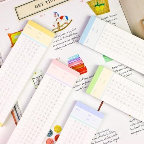 20/25문항 5지선다 4지선다 OX OMR 메모패드