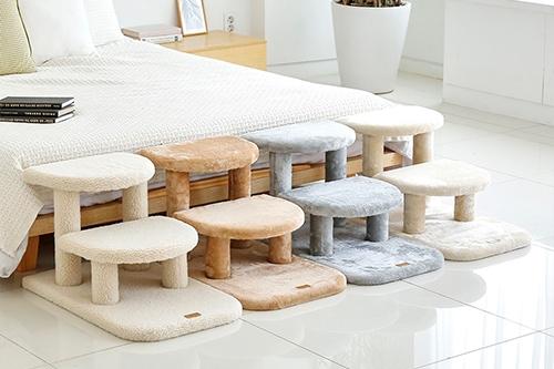 [오늘의딜/10%쿠폰]한탭뚝딱 반달형 래빗 강아지 계단 4colors