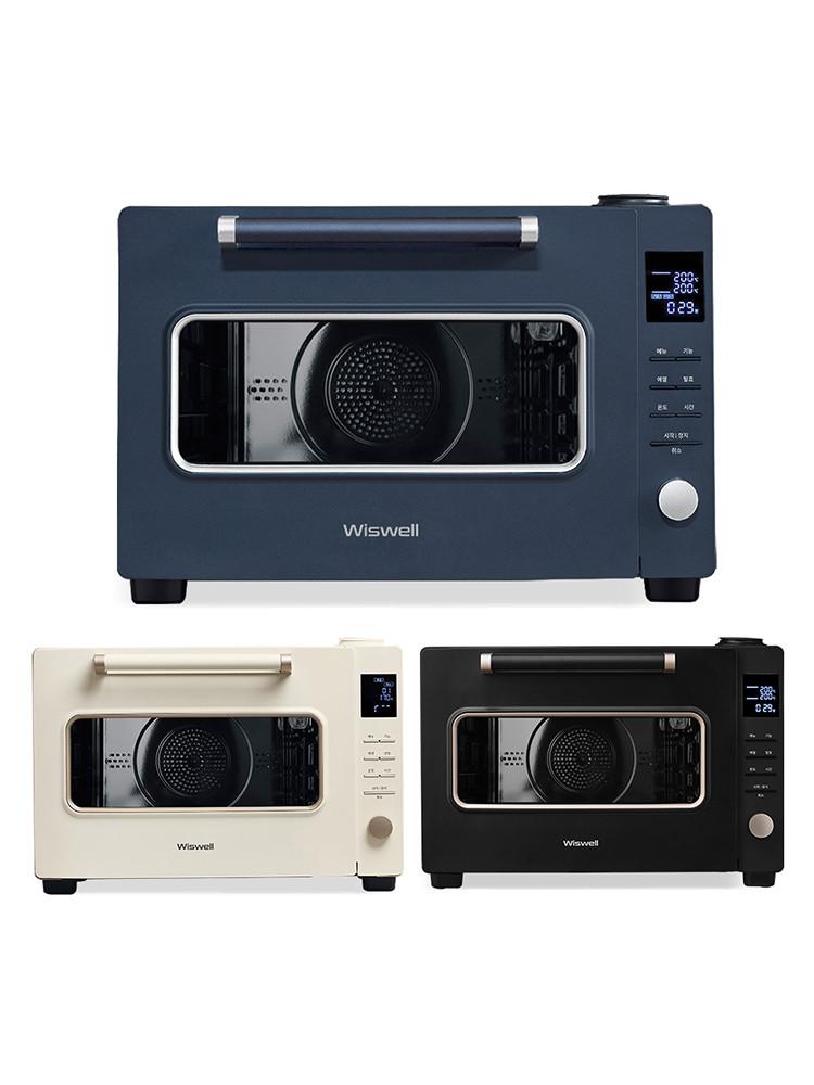 위즈웰 오븐 인헨스 WOP100 3종 홈베이킹 제과 제빵 전기 컨벡션 스팀 피자 기계