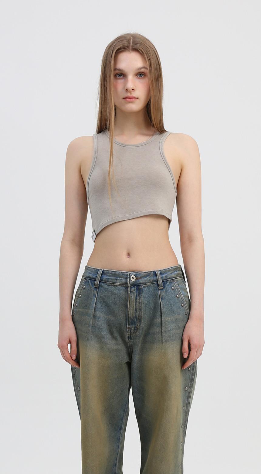 UNBALANCED SLEEVELESS