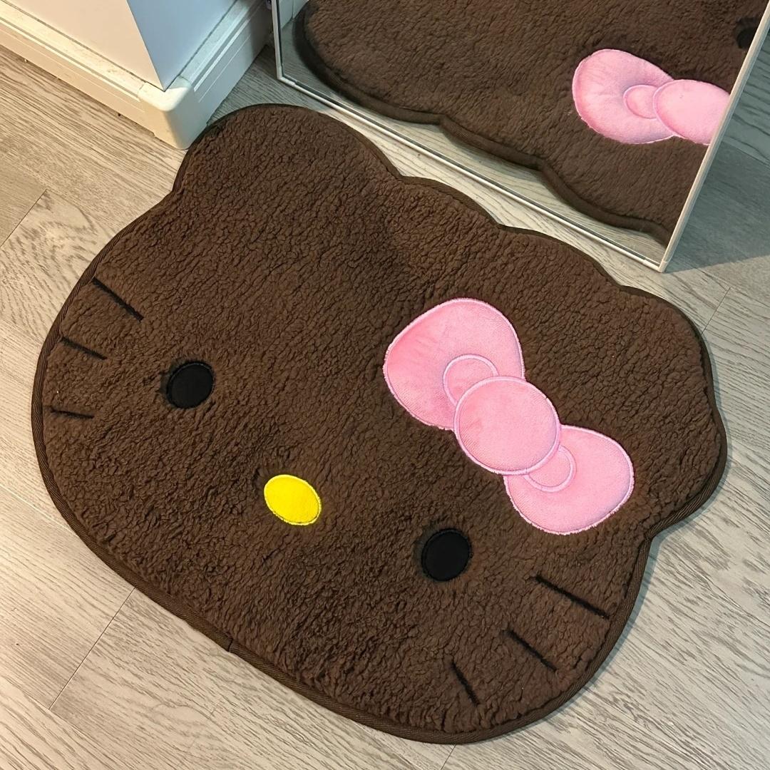 4color 헬로우키티 리본 러그