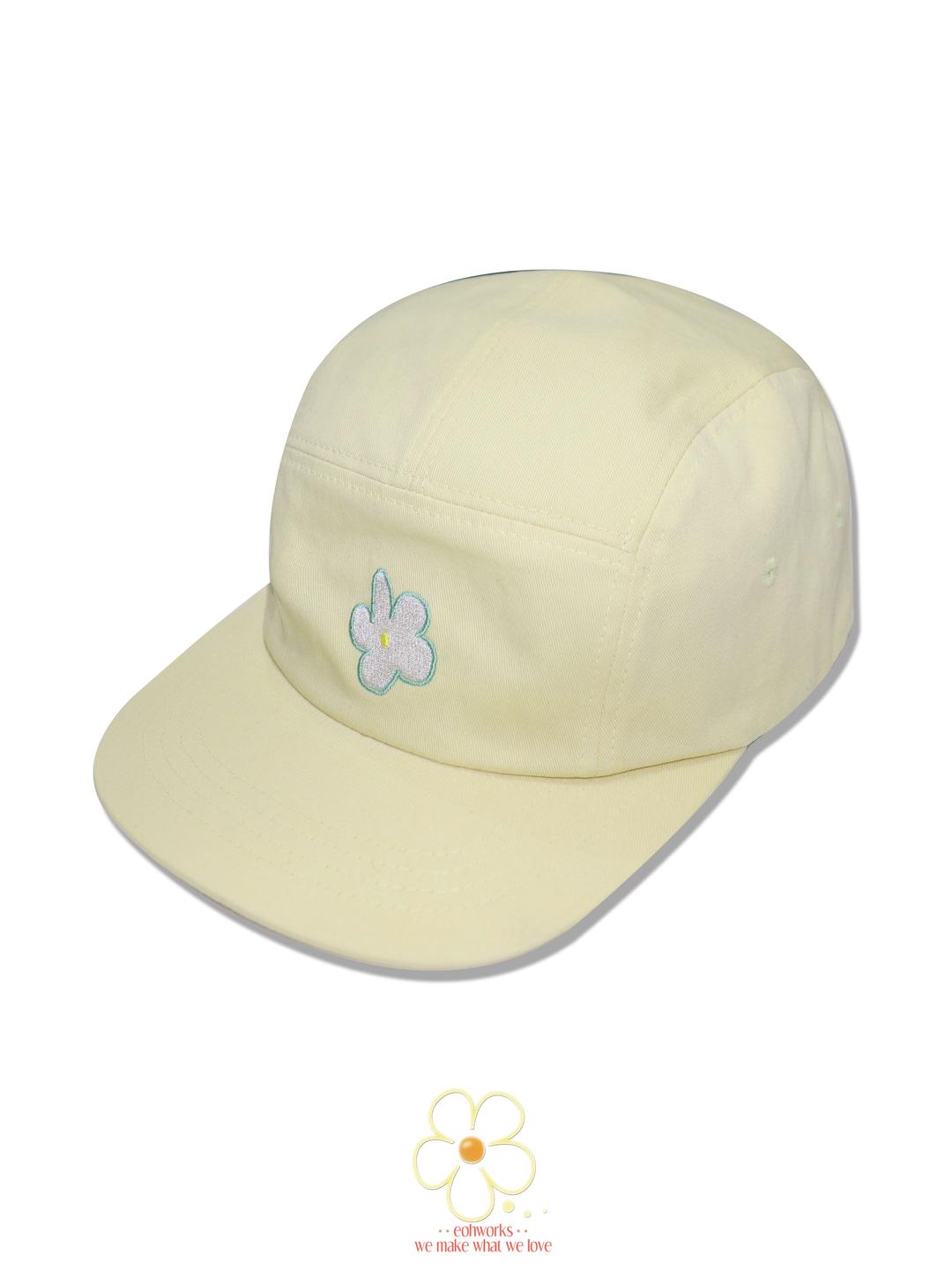 EOHWORKS flower yellow camp cap