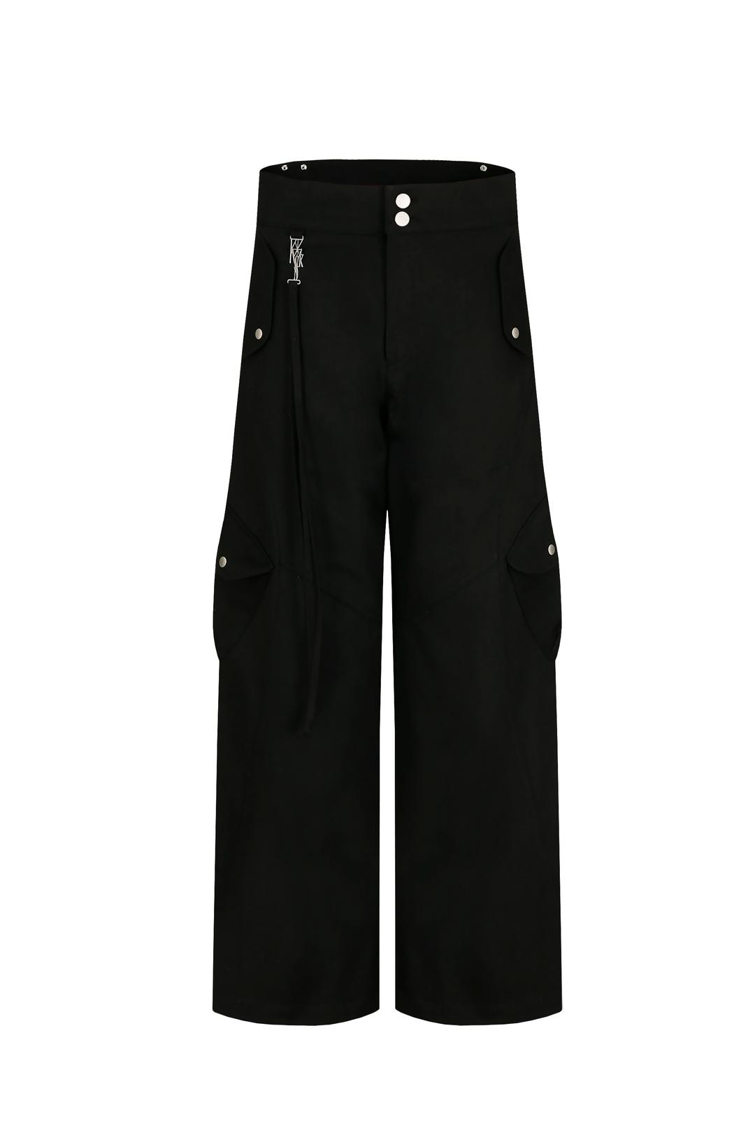 (~4/21preorder) Mid-rise Cargo Pants BLACK