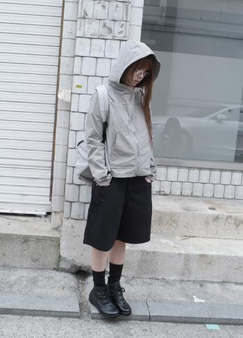 snap pocket hood jacket (2c)