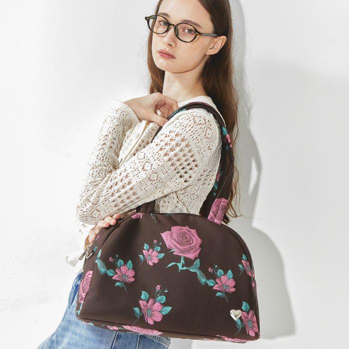 Bandal Bag Large 반달백 라지 [Flower]