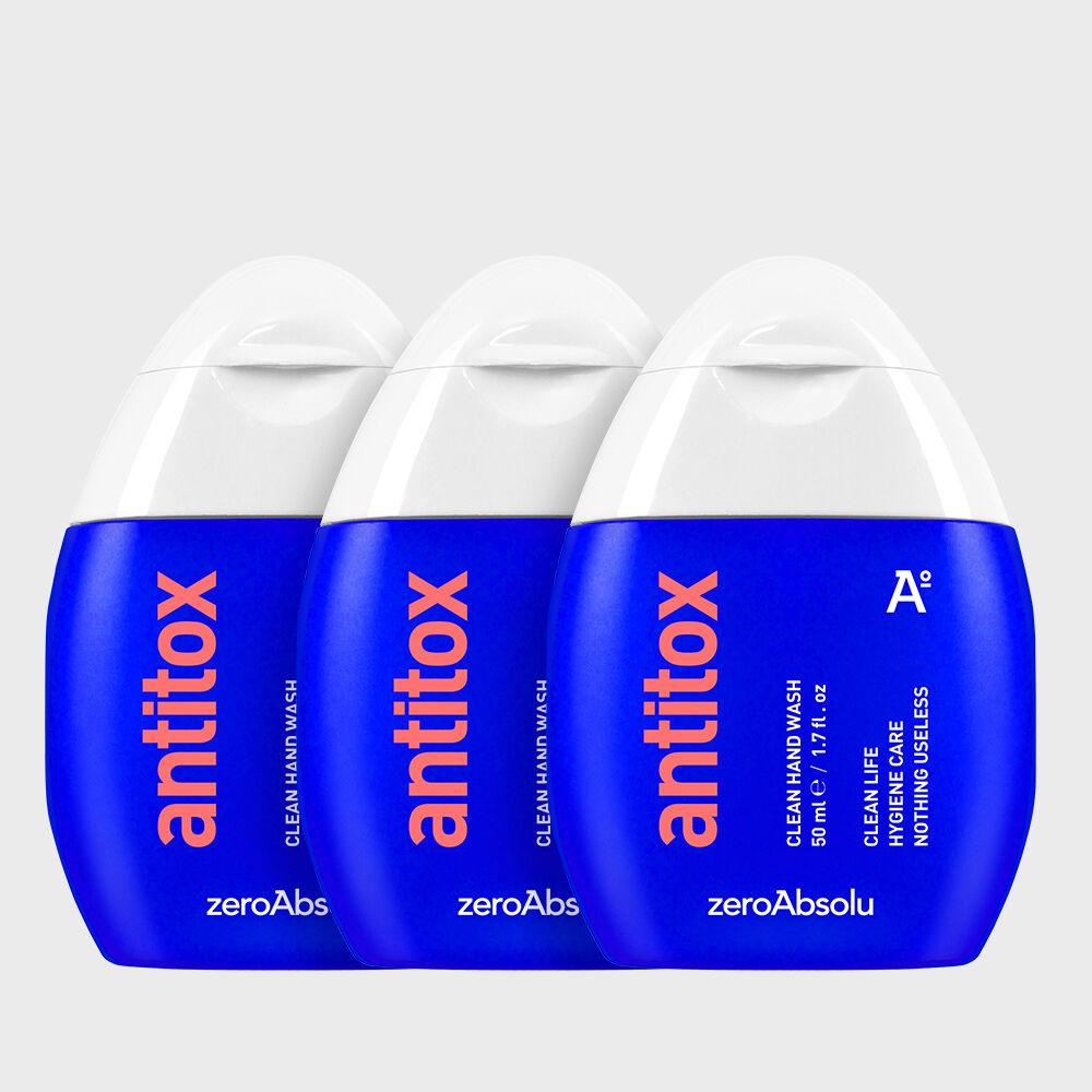 [포켓 핸드워시] 안티톡스 클린 핸드워시 3개입