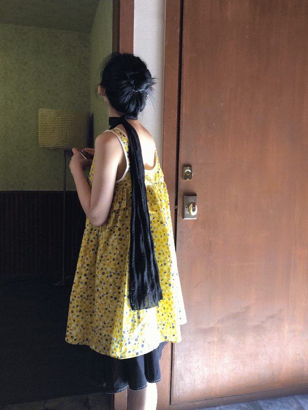 스프링 링클 스카프