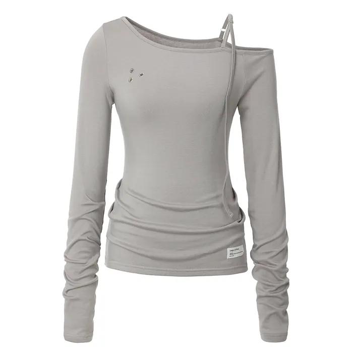 Buckle Strap Long Sleeve (mocha)