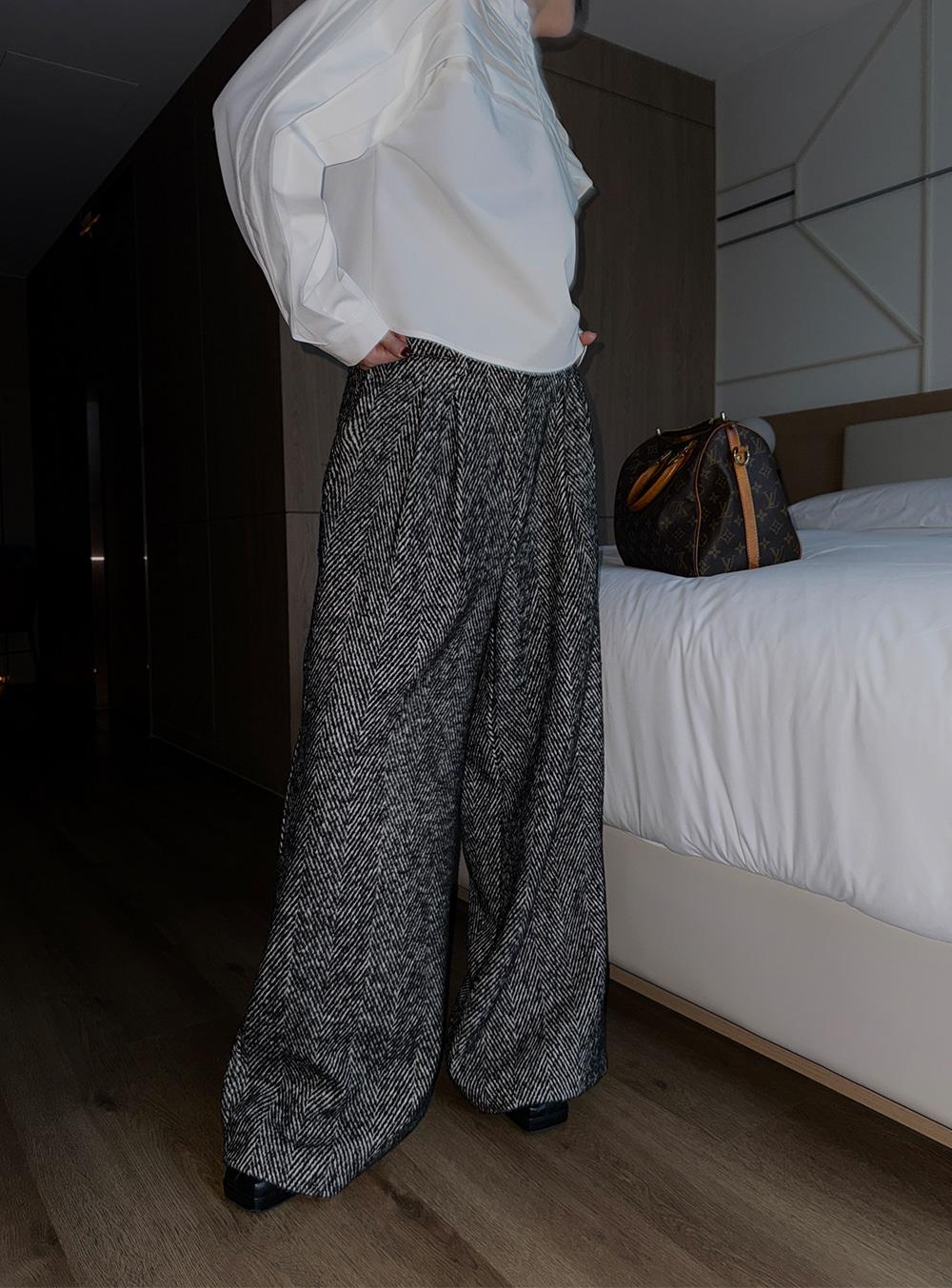 울헤링본슬랙스-sl[3color]