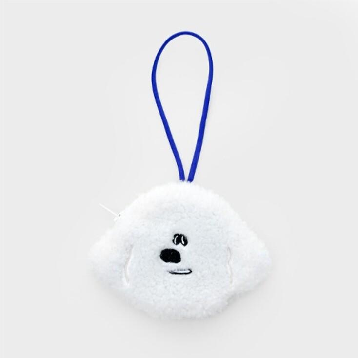 하울팟 퍼리파우치 (화이트)