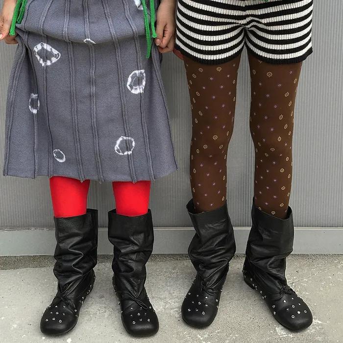 [로맨틱무브X셀비지프로젝트] 다이스 부츠 R25W000 (잠바지블랙)