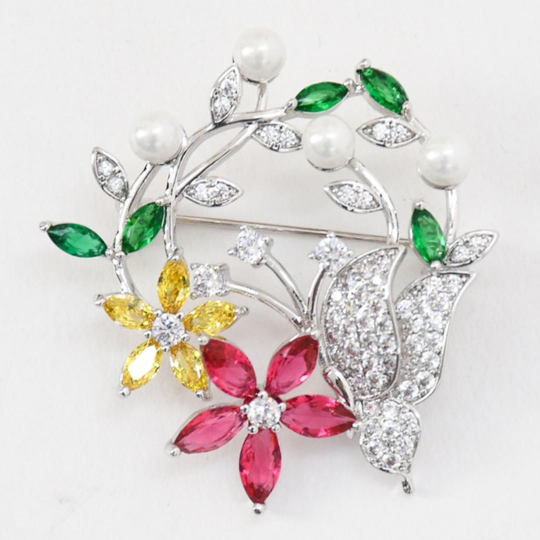 [현대백화점] [JJQUEEN] 멜로즈브로치 Br492