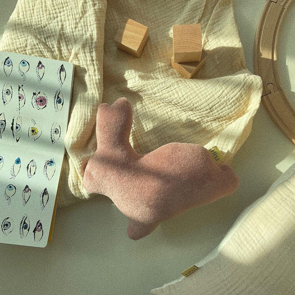 [FMH] 토끼 쿠션 더스티 핑크 - Rabbit Cushion Dusty Pink