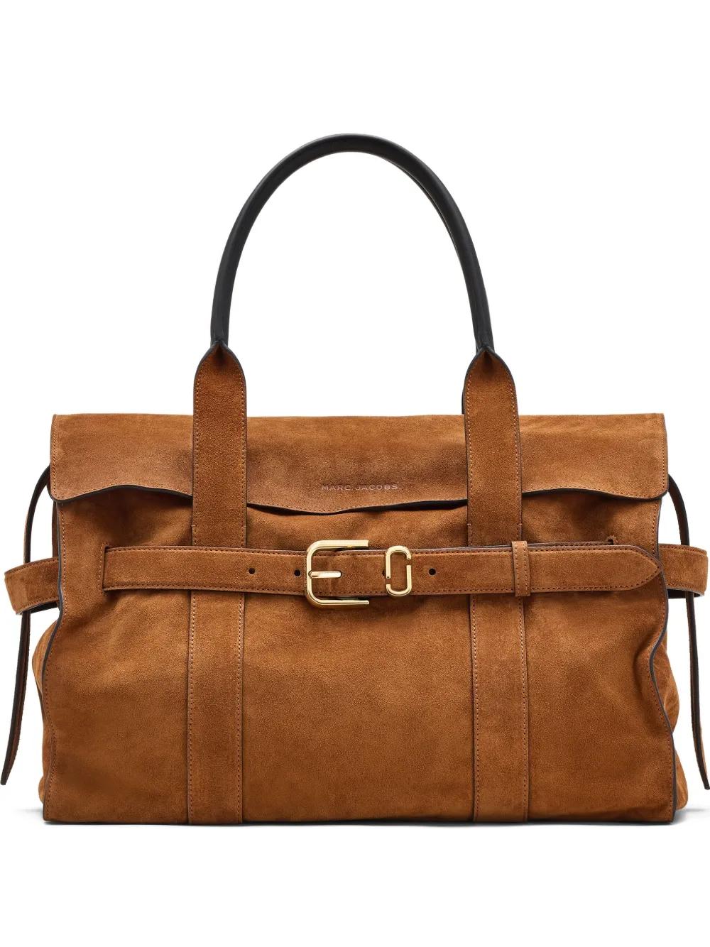 Marc Jacobs 다코타 스웨이드 토트 백 | 브라운 | FARFETCH KR