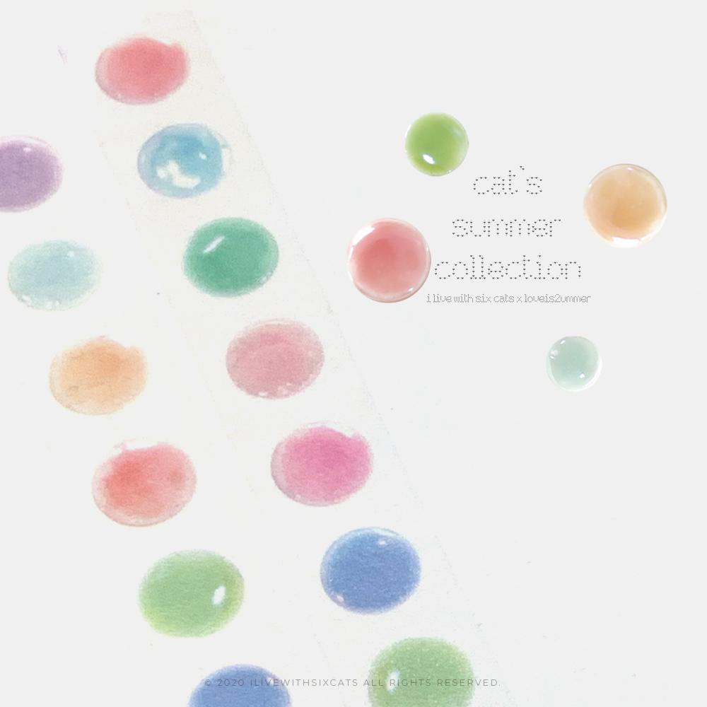 ⁞ 마스킹테이프 ⁞ 고양이의 여름수집