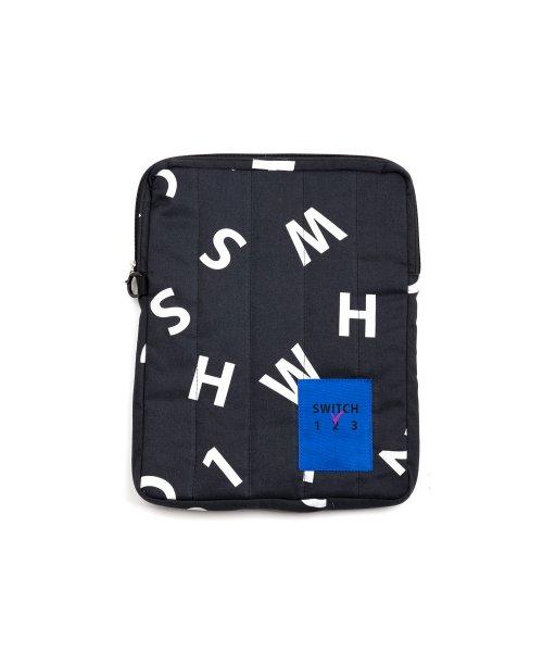 스위치 레터링 남여공용 11인치 아이패드 파우치(블랙)_SWS2AB02BK