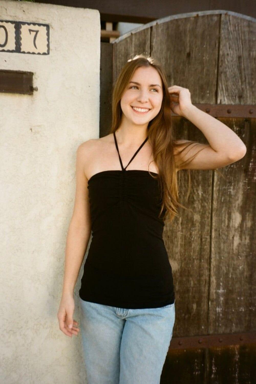 Amelia Top - Black / XS/S