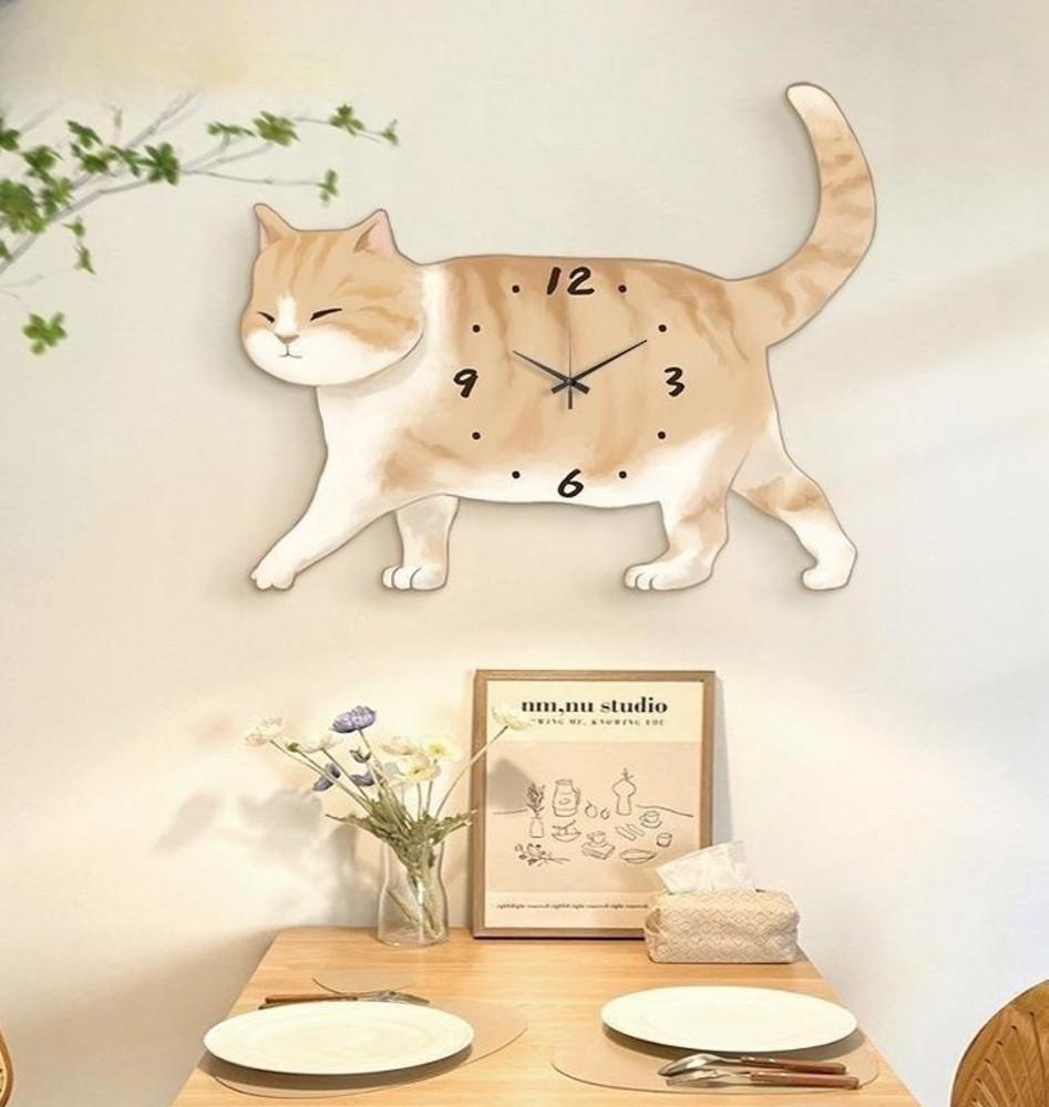 고양이 시계 인테리어 주방 아이방 귀여운 벽시계