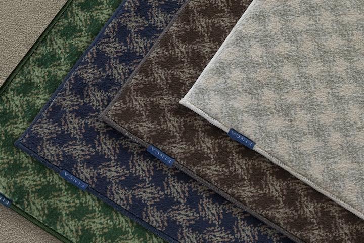 60`s 빈티지 사계절 극세사 중단모 러그 대형 카페트 4colors